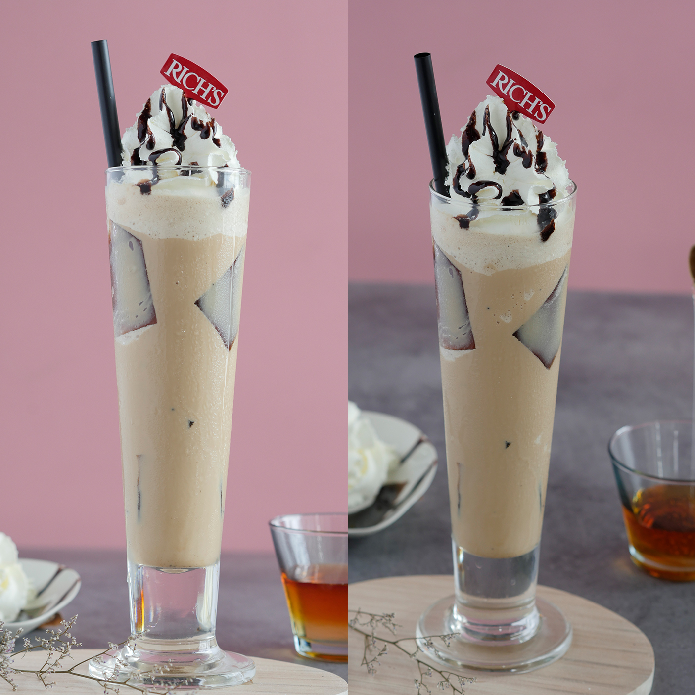 Hazelnut Coffee Ice Blended 